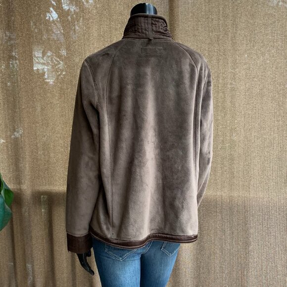 Pendleton Velour Satin Trim Jacket Sz L - Picture 6 of 16